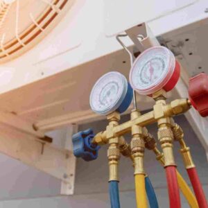 Gas leak fixing and refill (window/split)