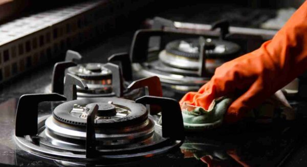 Gas Stove Cleaning